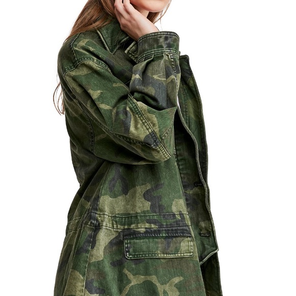 New Free People military Jacket NWT $168 - Picture 3 of 5